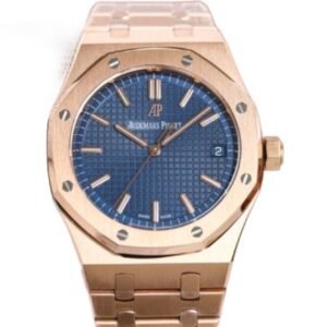 오데마피게 로얄오크 Selfwinding 41mm 15510OR.OO.1320OR.03 Full Rose Gold Blue Dial[APS]