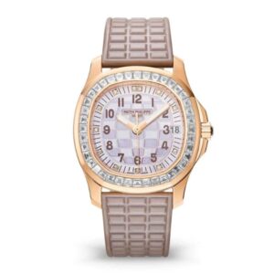파텍필립 아쿠아넛 35.6mm 5072R-001 Women’s Rose Gold Diamond Bezel Pink[PPF]