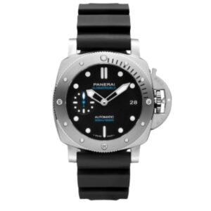 파네라이 섭머저블 44mm PAM01229 Steel Rubber Strap Black Dial[VS]