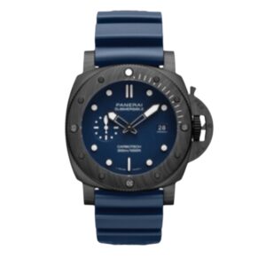 파네라이 섭머저블 Quarantaquattro 44mm PAM01232 Carbon Fiber Rubber Strap Blue Dial[VS]