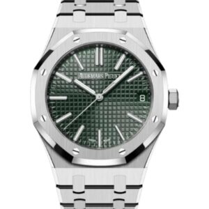 오데마피게 로얄오크 Selfwinding 41mm 15510ST.OO.1320ST.09 Full Steel Green Dial[APS]