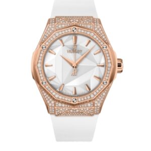 위블로 클래식퓨전 Orlinski 40mm 550.OS.2200.RW.1604.ORL20 Diamond&Rose Gold White Rubber Strap White Dial[HB]