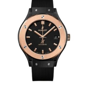 위블로 클래식퓨전 42mm 542.CO.1181.RX Ceramic Rubber Strap Black Dial[HB]