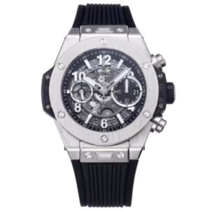 위블로 빅뱅 Unico 44mm 421.NX.1170.RX Titanium Rubber Strap Skeletonized Dial[BBF]