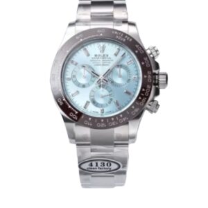 롤렉스 데이토나 40mm 116506-0002 Full Platinum Ice Diamond Baguette Blue Dial[CLEAN]