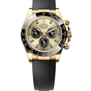 롤렉스 데이토나 40mm 116518LN-0048  Yellow Gold Rubber Strap Black Eye Gold Dial[VS]
