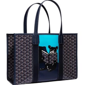 [프리미엄/해외배송]고야드 빌렛 토트 백 MM(네이비)