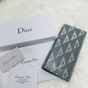 [국내배송]디올 다이아 캔버스 장지갑