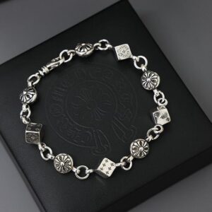 [국내배송]크롬하츠 CH 다이스 크로스볼 팔찌