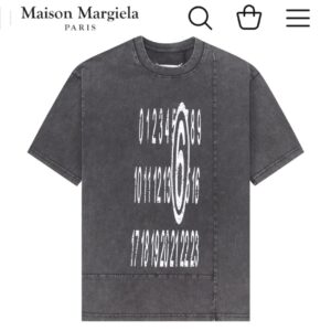 [국내배송]메종 마르지엘라 피그먼트 넘버 티셔츠