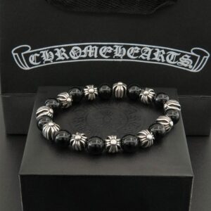 [국내배송]크롬하츠 크로스 오닉스 팔찌
