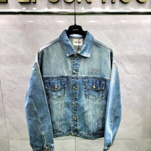 [국내배송]미우미우 24FW 로고 데님자켓