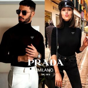 [국내배송]프라다 사피아노 커플 터틀넥