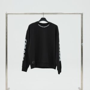 [국내배송]크롬하츠 라운드 나염 맨투맨(블랙)