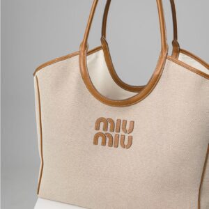 [국내배송]미우미우 [MIU MIU] 수입프리미엄급 미우미우 아이비 캔버스 토트백