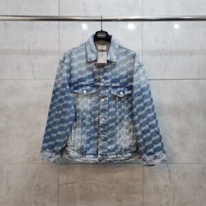 [국내배송]발렌시아가 BB로고 데님자켓