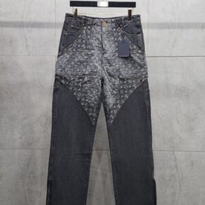 [국내배송]루이비통 모노그램 플라워 데님 팬츠