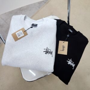 [국내배송]스투시 베이직 기모 맨투맨