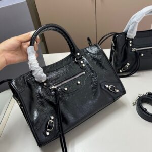 [국내배송]발렌시아가 르시티 스몰백 블랙