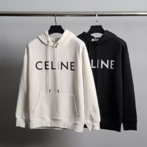 [국내배송]셀린느 베이직로고 코튼 후드티