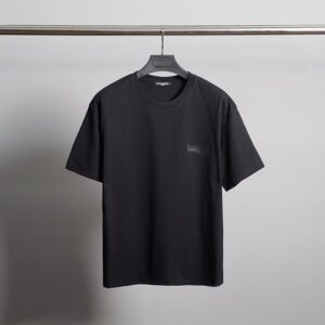 [국내배송]발렌시아가 블랙에디션 코튼 반팔티