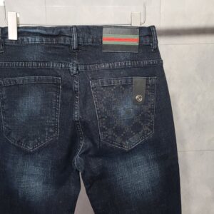 [국내배송]구찌 포켓견장 진청 청바지