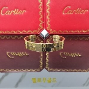 [국내배송]까르띠에 러브 반달 팔찌 3컬러