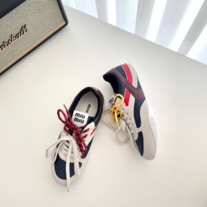 [국내배송]미우미우 김나지움 스웨이드 스니커즈