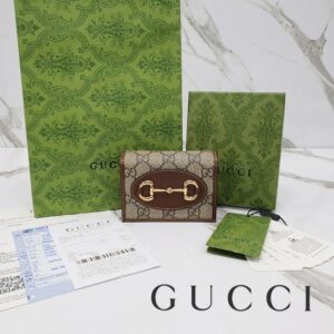 [국내배송]구찌 홀스빗 1955 카드 반지갑