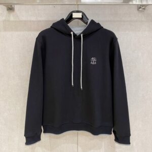 [국내배송]브루넬로 쿠치넬리 톤배색 후드(기모)