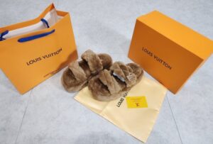 [국내배송]루이비통 LV 선셋 컴포트 플랫 뮬 슬리퍼 (최상위버전)