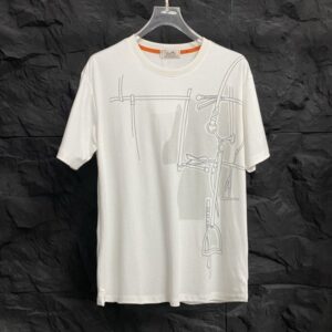 [국내배송]에르메스 2025ss HM 실켓 반팔 2컬러