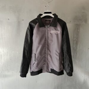 [국내배송]루이비통 믹스레더 블루종 자켓