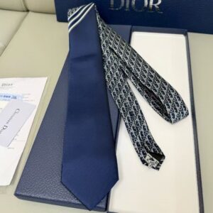 [국내배송]디올 오블리크 실크 넥타이
