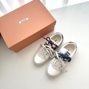 [국내배송]미우미우 김나지움 스웨이드 스니커즈