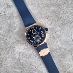 [국내배송]율리스 나르덴 마린 로즈골드 로마 블루다이얼