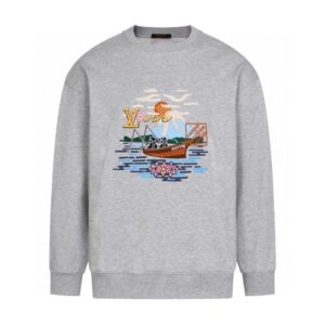 [국내배송]루이비통 엠브로이 자수 맨투맨