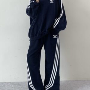 [국내배송]아디다스 불꽃 트렉 오버핏 맨투맨 세트 (현재 구매 불가)