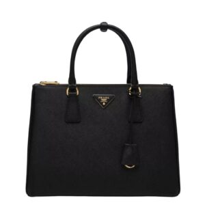 [프리미엄/해외배송]프라다 갤러리아 사피아노 라지 백(블랙)