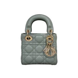 [탑티어/해외배송]디올 레이디 디올 마이크로 백(오팔린 그레이/까나쥬/램스킨)