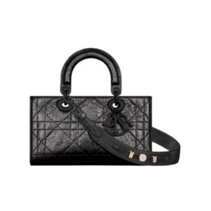 [탑티어/해외배송]디올 레이디 디자이어 ABC 스몰 백(블랙/까나쥬/크링클 카프스킨)