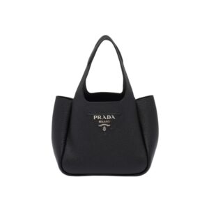 [프리미엄/해외배송]프라다 리버스 레더 핸드백(블랙)