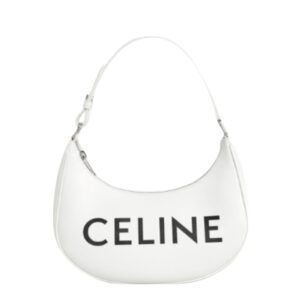 [프리미엄/해외배송]셀린느 아바 로고 프린트 호보백(화이트)