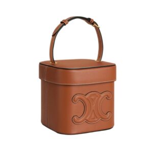 [프리미엄/해외배송]셀린느 퀴르 트리옹프 박스백 스몰(탠)