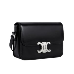 [프리미엄/해외배송]셀린느 클래식 트리옹프 백(블랙/은장)