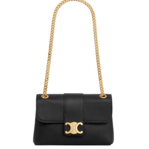 [프리미엄/해외배송]셀린느 빅투아르 백 틴(블랙/금장)