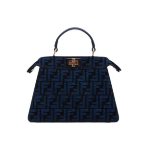 [프리미엄/해외배송]펜디 피카부 백 스몰 I See U(네이비/자카드)