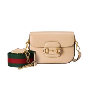 [프리미엄/해외배송]구찌 홀스빗 1955 미니 숄더백(베이지)