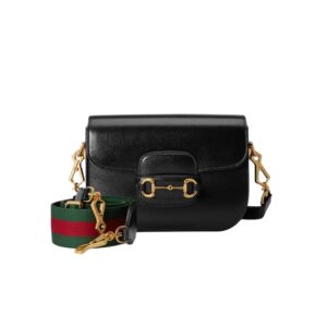 [프리미엄/해외배송]구찌 홀스빗 1955 미니 숄더백(블랙)